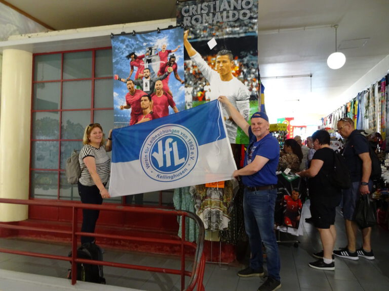 Volker und Hanne in Portugal