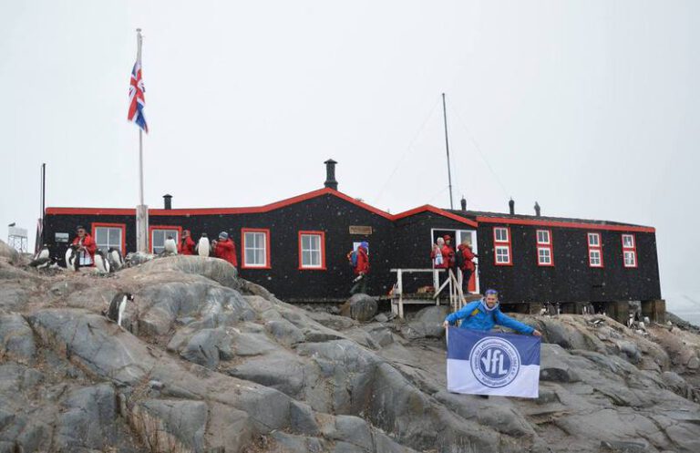 Christoph am Port Lockroy